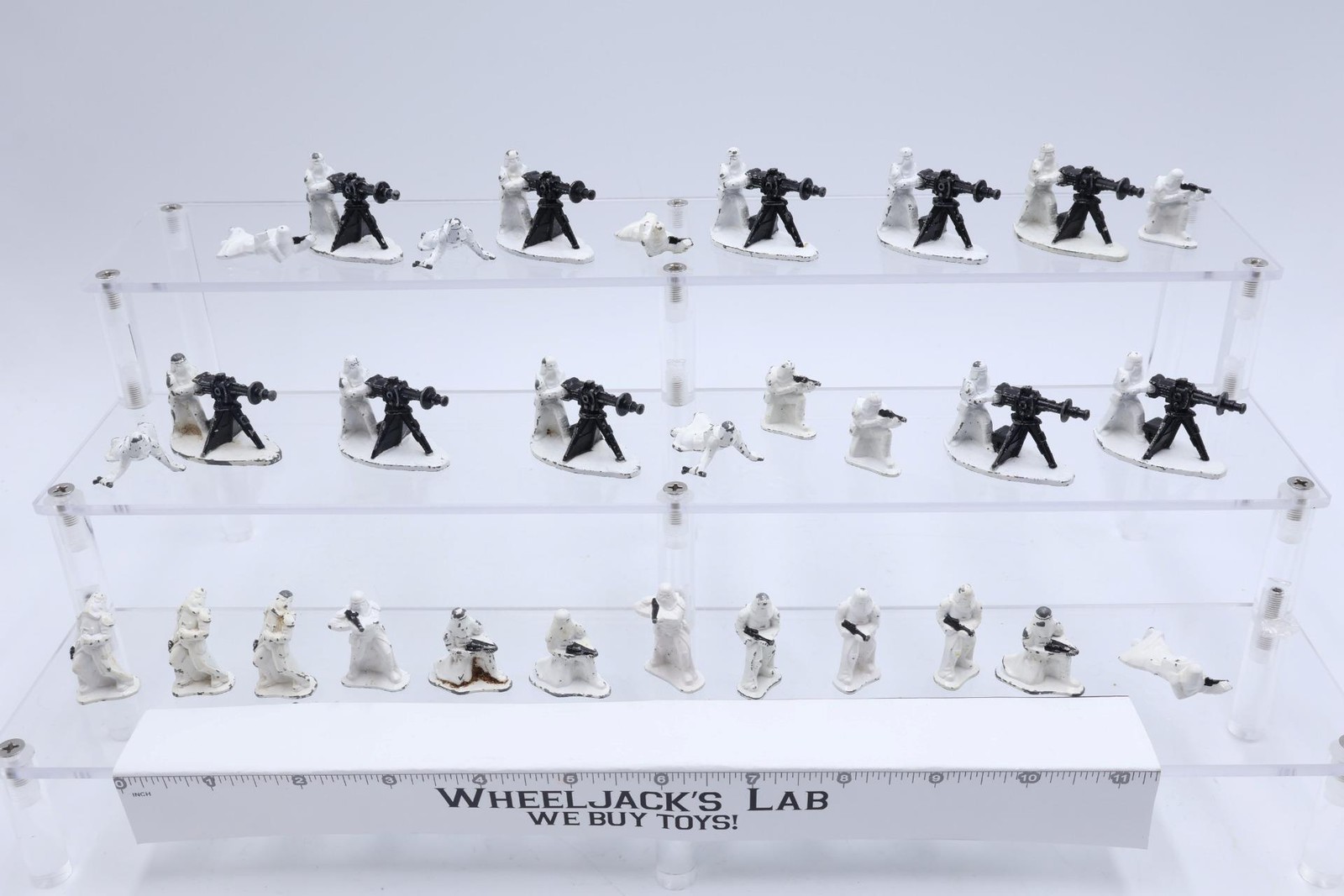 Star Wars Micro Collection Lot of 30 Stormtrooper Figures 1982 Kenner Vintage