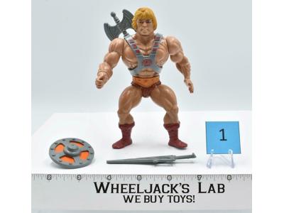He-Man #1 100% Complete He-Man Masters of the Universe MOTU 1982 Mattel