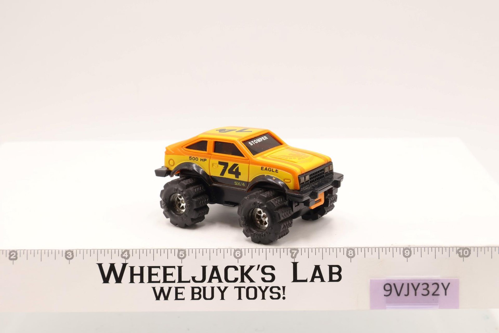 Eagle AMC 4x4 Stomper #74 500 HP SX/4 1980's Schaper Yellow Orange WORKS!