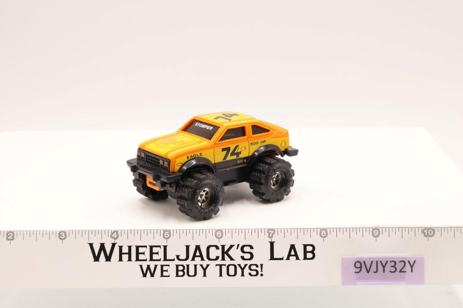 Eagle AMC 4x4 Stomper #74 500 HP SX/4 1980's Schaper Yellow Orange WORKS!