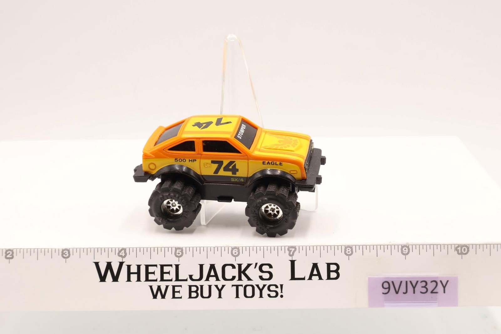 Eagle AMC 4x4 Stomper #74 500 HP SX/4 1980's Schaper Yellow Orange WORKS!