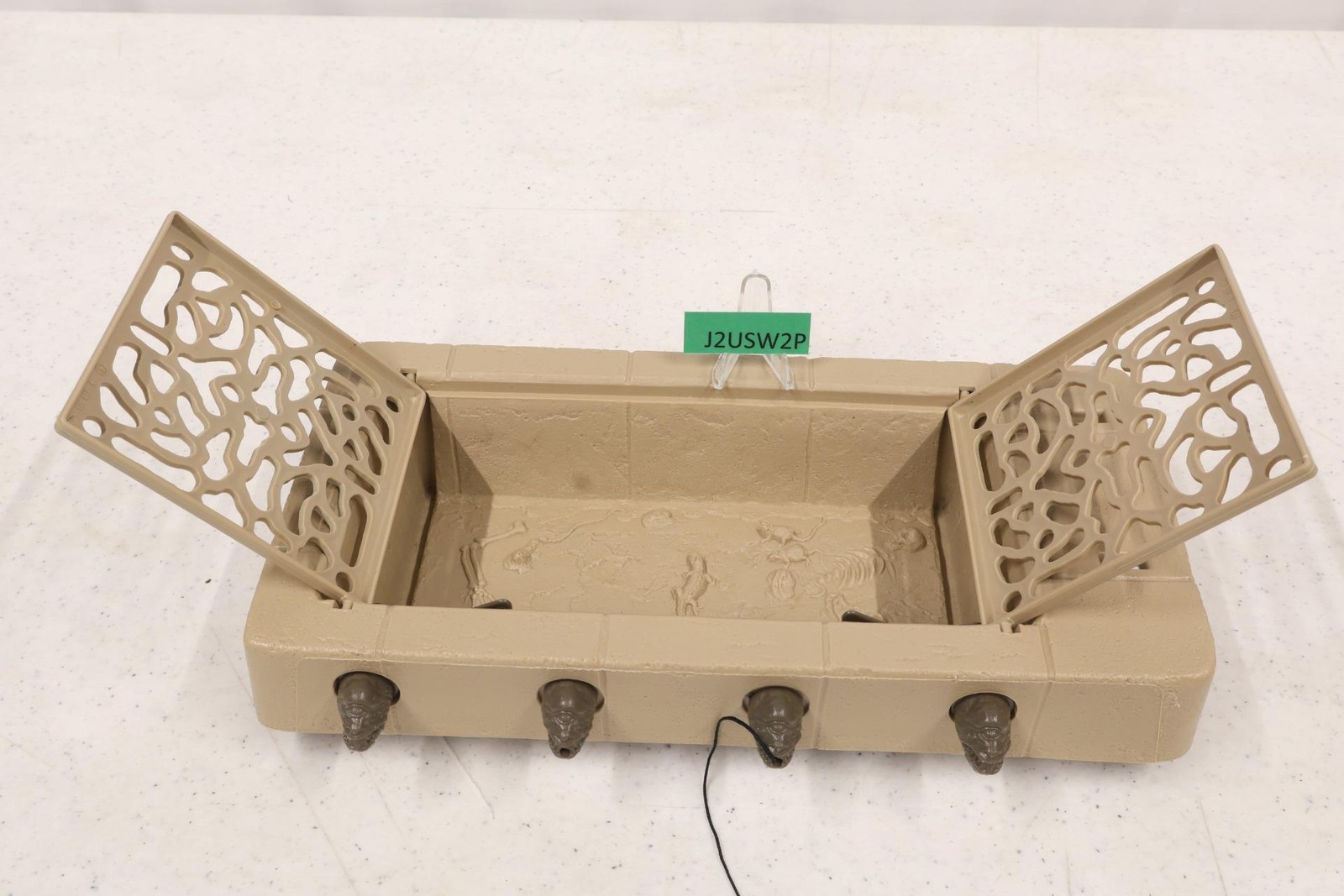 Jabba the Hutt Action Playset Complete W/ Box & Insert Star Wars 1983 Kenner