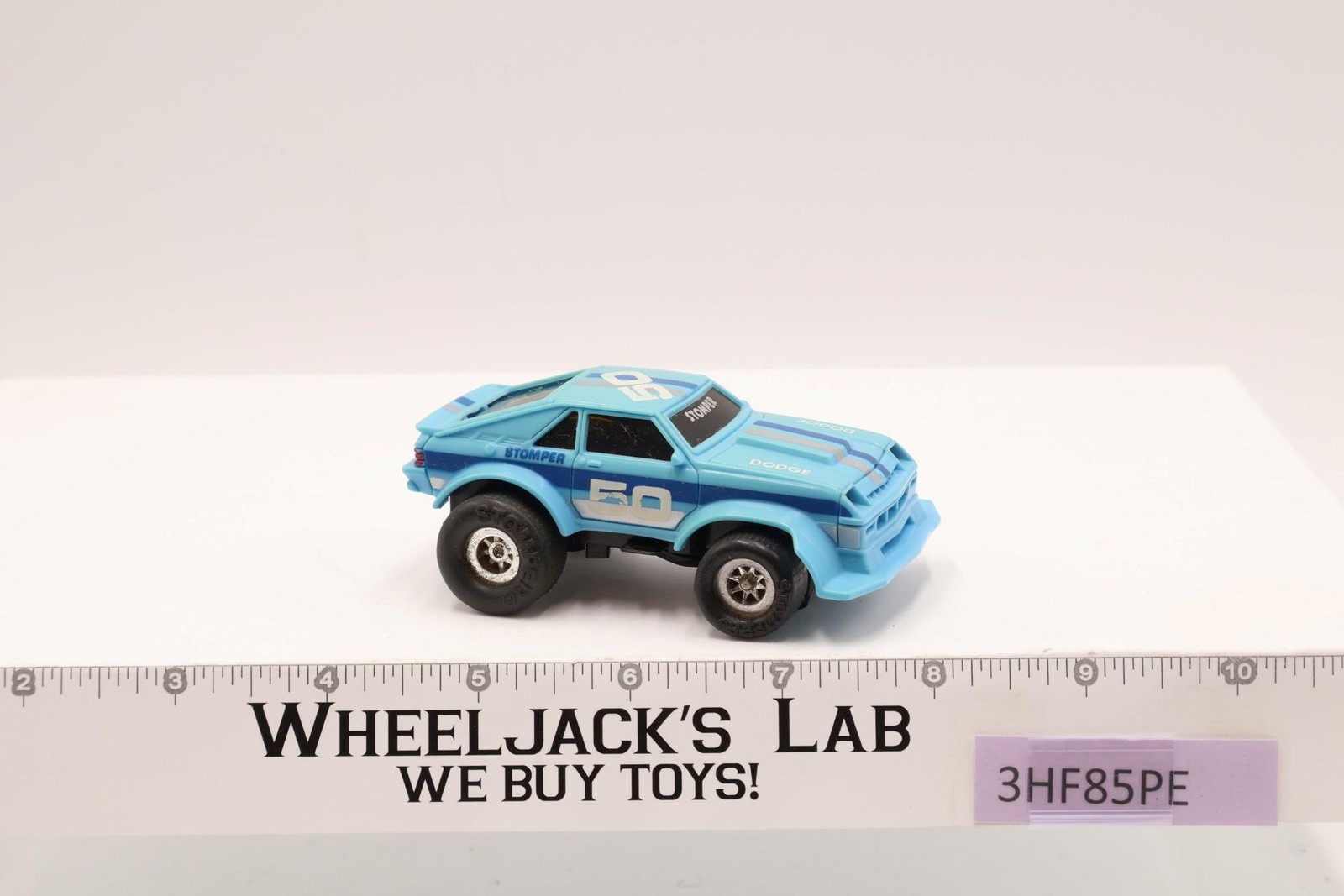 Blue Dodge Charger #50 Stomper Speedsters 4X4 1980s Schaper Vintage WORKS