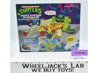Double Plunger Gun 100% Complete Teenage Mutant Ninja Turtles 1989 Playmates