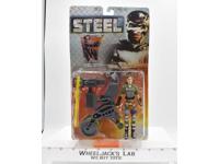 LT. Sparks W/ Mobile Defense Power Chair Steel 1997 Kenner MOSC Action Figure