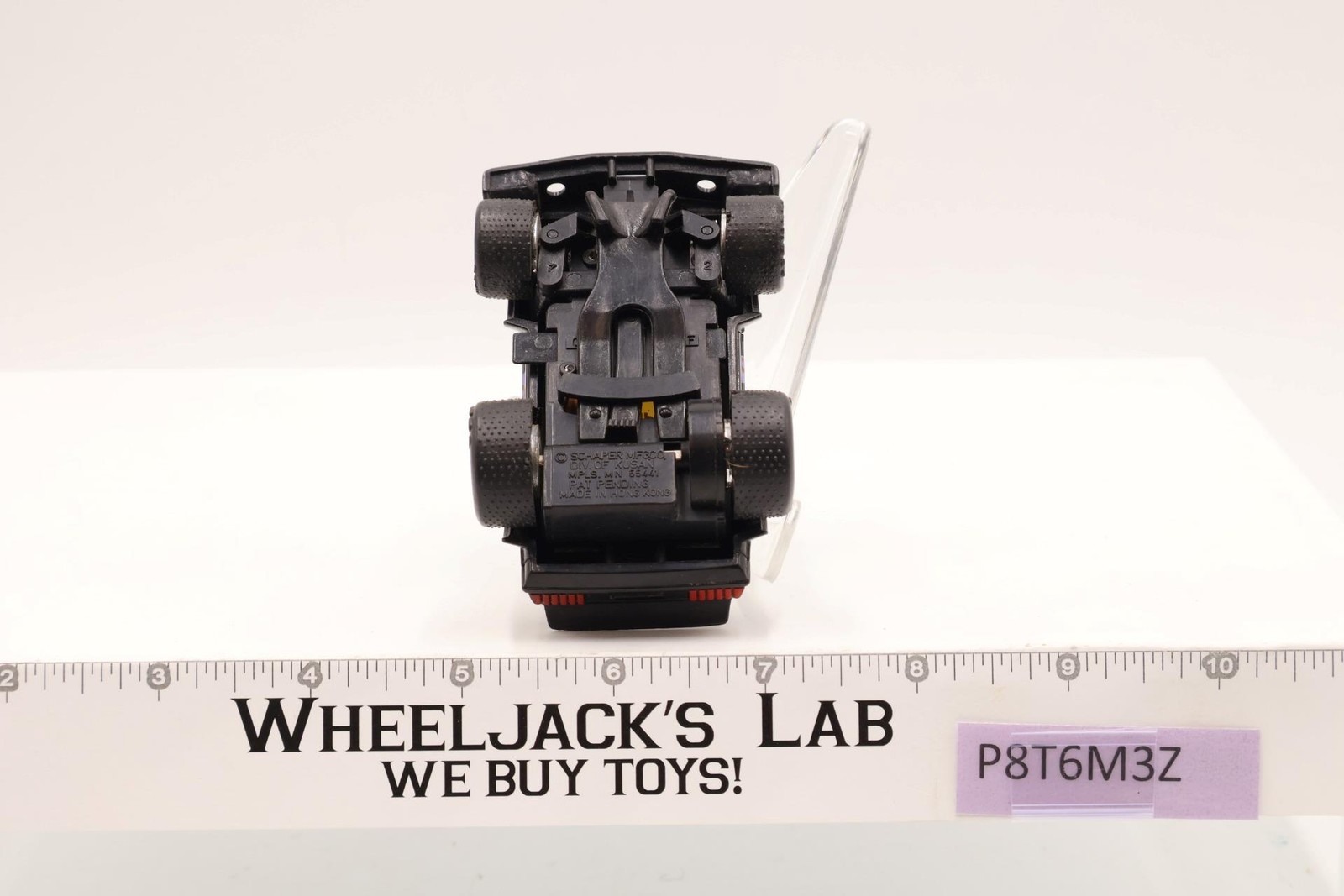 Black Ford Mustang #5 Speedster 4x4 Stomper 1980's Schaper Toys WORKS