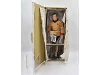 Kirk Porcelain Doll 14" The Hamilton Collection Vintage Star Trek 1988 MIB