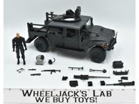 Night Ops Humvee &amp; Rollbar 100% Complete 2005 G.I. Joe Action Figure Vehicle