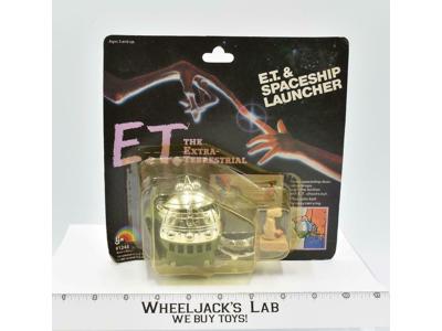 E.T. &amp; Spaceship Launcher E.T The Extra-Terrestrial 1982 LJN NEW MOSC