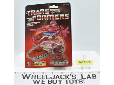 Warpath MOSC NEW Sealed 1985 Vintage Hasbro G1 Transformers Action Figure