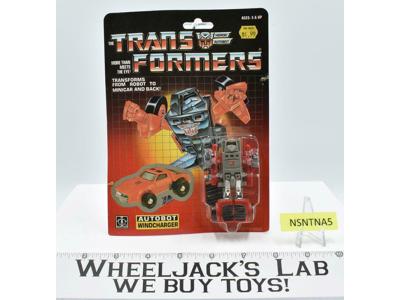Windcharger MOSC NEW Sealed 1985 Vintage Hasbro G1 Transformers Action Figure