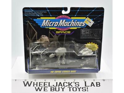 Tie Starfighter At-At Snowspeeder Star Wars ESB 1993 Micro Machines MOSC
