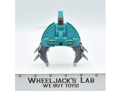 Piranacon Snaptrap Chest Shield W STICKER Vintage 1988 G1 Transformers