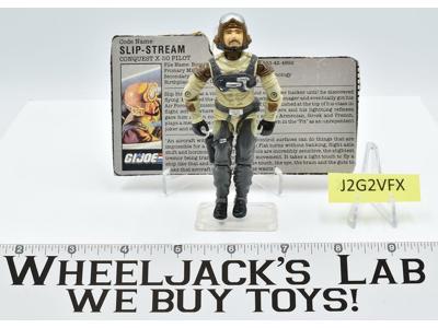 Slip Stream Conquest V1 100% Complete 1986 GI Joe ARAH Hasbro Action Figure