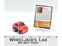 G2 Hubcap METALLIC RED Complete 1993 Hasbro Transformers Vintage Figure