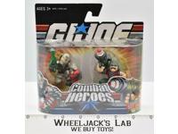 Firefly &amp; SGT. Bazooka G.I. Joe Combat Heroes 2008 Hasbro NEW MOSC SEALED