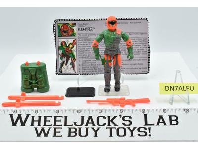 Flak Viper V2 100% Complete 1993 GI Joe Vintage Hasbro Action Figure