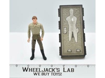 Han Solo in Carbonite 100% Complete Star Wars 1984 Vintage Kenner NO REPRO