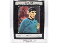 Spock Star Trek 1993 AUTOGRAPHED Plaque #2400 of 2500
