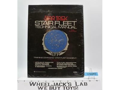 Star Trek Star Fleet Technical Manual Ballantine Books Vintage 1975 NEW SEALED