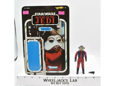 Nien Nunb 100% Complete 65 Back ROTJ Star Wars Kenner 1983 NO REPRO
