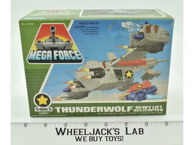 Thunderwolf Heavy Lift Helicopter 1989 Mega Force MISB Kenner Action Figure
