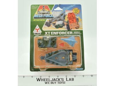 Army XT Enforcer W/Mobile Catapult 1989 TRIAX Mega Force MOSC NEW Action Figure