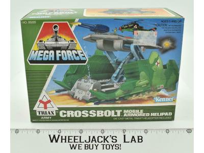 Crossbolt Mobile Armored Helipad 1989 Mega Force MISB Kenner Action Figure