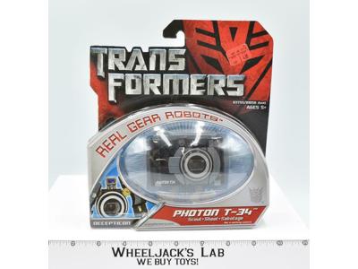 Real Gear Robots Photon T-34 Transformers Collector's Club Hasbro MOSC