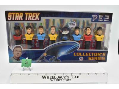 Star Trek PEZ Collector's Series #3 2008 PEZ Candy Set of 8 Dispensers