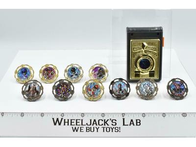 Spin Fighters Launcher W/Tops Mighty Morphin Power Rangers 1993 Bandai