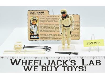 Snow Job 100% Complete GI Joe V1 Vintage Hasbro 1983 Action Figure