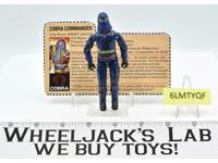 Cobra Commander V2 GI Joe Vintage Hasbro 1984 Action Figure