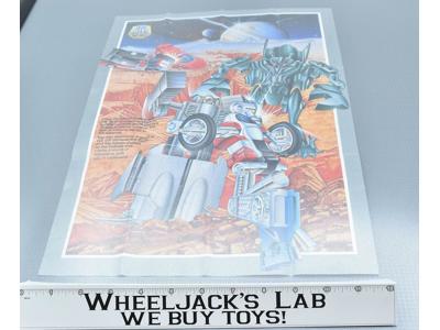 Authentic Toy Print Ad/Poster/Checklist 18x12 GoBots 1986 Tonka Vintage