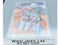 Authentic Toy Print Ad/Poster/Checklist 18x12 GoBots 1986 Tonka Vintage