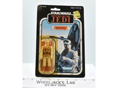 Rebel Soldier 77 Back Star Wars ROTJ 1983 Kenner Action Figure NEW MOSC