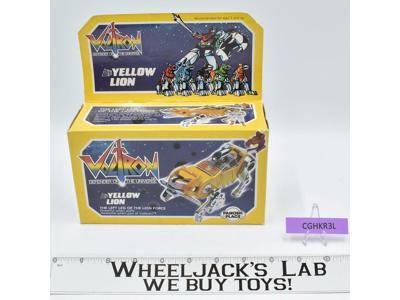 Yellow Lion MIB 100% Complete Voltron LJN Toys 1984 Vintage Action Figure