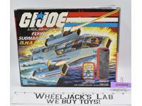 S.H.A.R.C. Flying Submarine COMPLETE w/ Box GI Joe 1984 Hasbro Action Vintage
