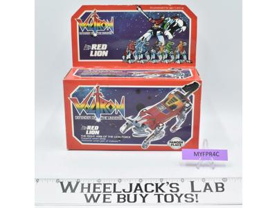 Red Lion MIB 100% Complete Voltron 1984 LJN Toys Vintage Action Figure