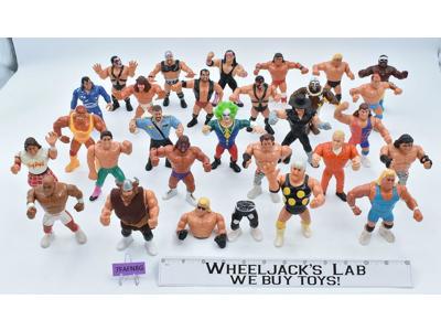Lot of 28 1980's WWF LJN Titan Sports 5" Vintage Wrestling Action Figures