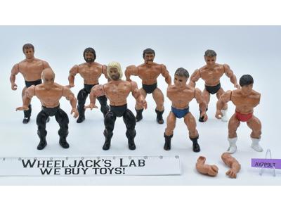 Lot of Remco 6" AWA Wrestling 1980's Vintage Action Figures