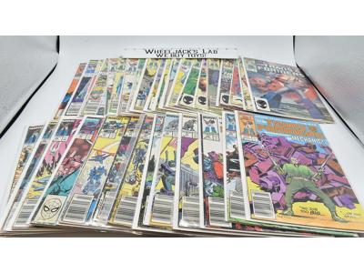 Lot of 33 w #1 Marvel The Transformers Comics Vintage 1980's