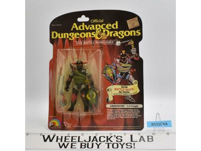 Grimsword Evil Knight Advanced Dungeons &amp; Dragons 1983 LJN SEALED MOSC
