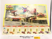 MASK M.A.S.K. Slingshot Instruction Manual Booklet Poster Kenner