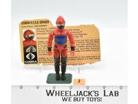 Cobra H.I.S.S. Driver #1 V1 100% Complete 1983 GI Joe ARAH Hasbro Action Figure