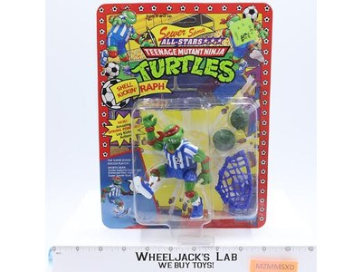 Shell Kickin' Raph Teenage Mutant Ninja Turtle TMNT Playmates UNPUNCHED MOSC NEW