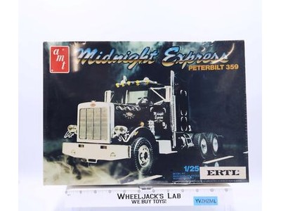 #6644 Midnight Express Peterbilt 359 AMT ERTL 1:25 Scale Model Kit NEW SEALED
