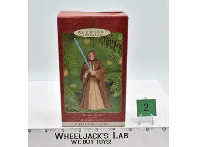Obi-Wan Kenobi #2 Collector's Series Hallmark Christmas Ornament 2000 MIB