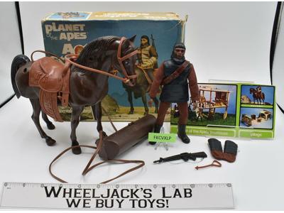 Action Stallion Complete Planet Of The Apes Mego 1967 Action Figure Vintage