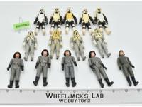 Lot #8 Of 14 Biker Scout AT-At Drivers Death Commanders Star Wars 1980's Kenner